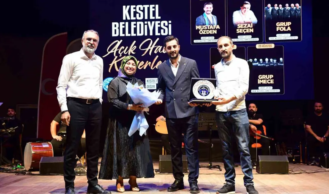 Kestel Belediyesi tarafından düzenlenen Açık Hava Konserleri, Mustafa Özden konseriyle
