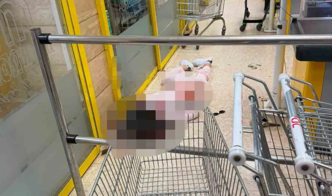 KKTC’nin başkenti Lefkoşa’da girdiği markette bir kadını bıçakla yaralayan şahıs,