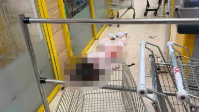 KKTC’nin başkenti Lefkoşa’da girdiği markette bir kadını bıçakla yaralayan şahıs,