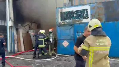 Bursa’nın Osmangazi ilçesinde faaliyet gösteren bir koltuk imalathanesinde meydana gelen