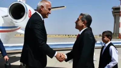 Kültür ve Turizm Bakanı Mehmet Nuri Ersoy, çeşitli temaslarda bulunmak