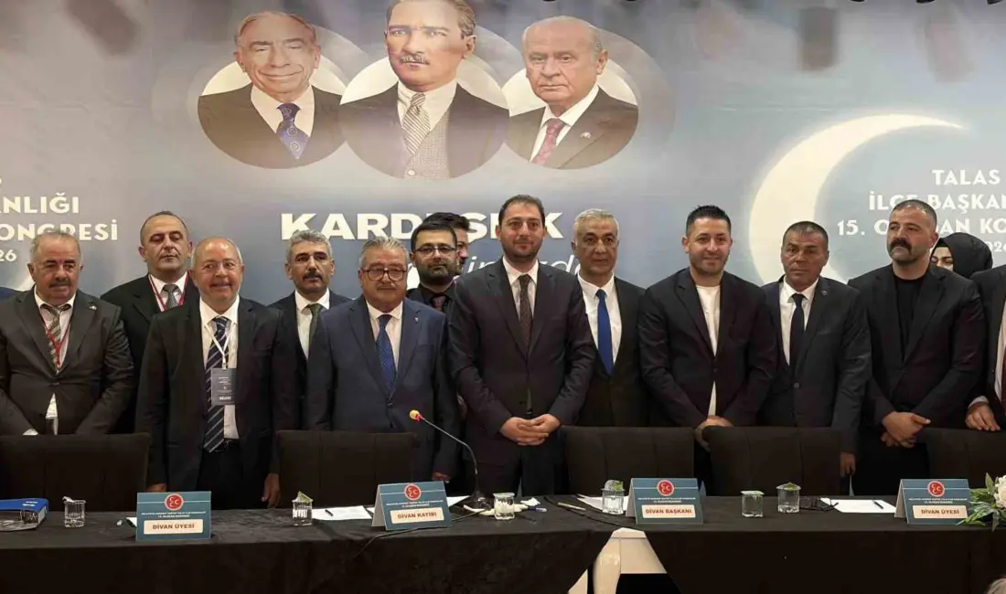 Milliyetçi Hareket Partisi (MHP) Talas İlçe Başkanlığı’nın 15. Olağan Kongresi