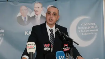 Milliyetçi Hareket Partisi (MHP) Yunusemre 5. Olağan İlçe Kongresi’nde mevcut