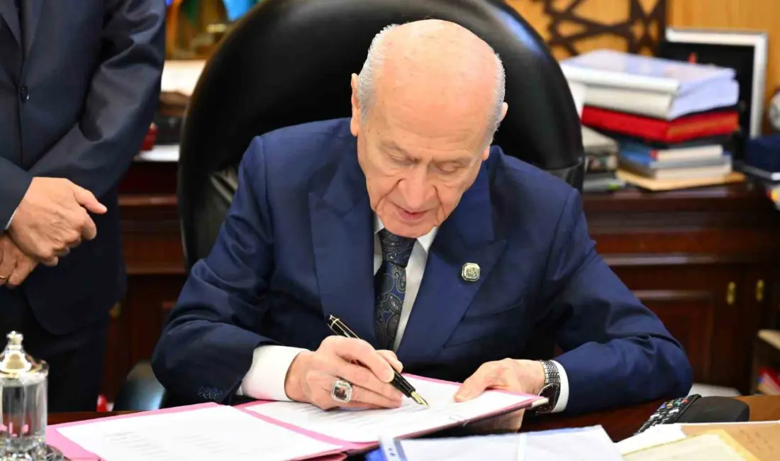 Milliyetçi Hareket Partisi (MHP), Genel Başkan Devlet Bahçeli’nin “Terörsüz Türkiye”