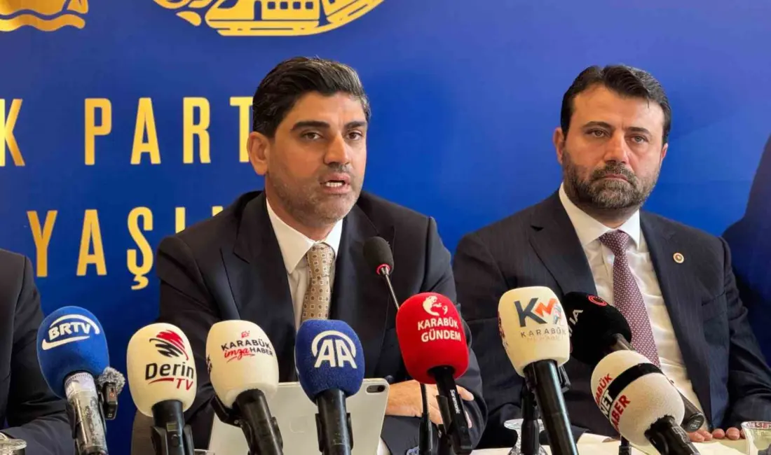 AK Parti Genel Sekreter Yardımcısı ve Karabük Milletvekili Cem Şahin,