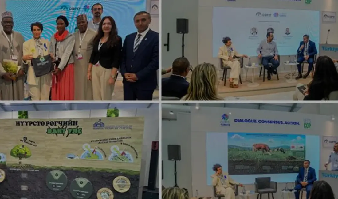 Ulanbatur'da düzenlenen UNCCD COP 17 zirvesinde, Türkiye'nin mera ıslah çalışmaları,