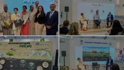 Ulanbatur'da düzenlenen UNCCD COP 17 zirvesinde, Türkiye'nin mera ıslah çalışmaları,