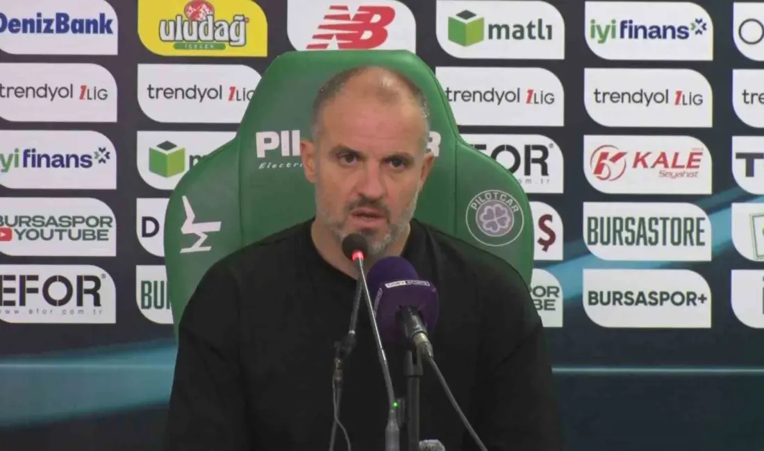 Bursaspor Teknik Direktörü Mustafa Er, Iğdır FK maçının ardından, “İlk