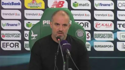 Bursaspor Teknik Direktörü Mustafa Er, Iğdır FK maçının ardından, “İlk
