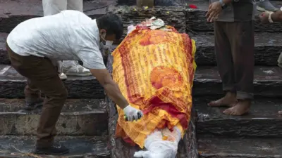 Nepal’de 26 Ağustos’ta Bhotekoshi Nehri’ndeki taşkın nedeniyle meydana gelen sel