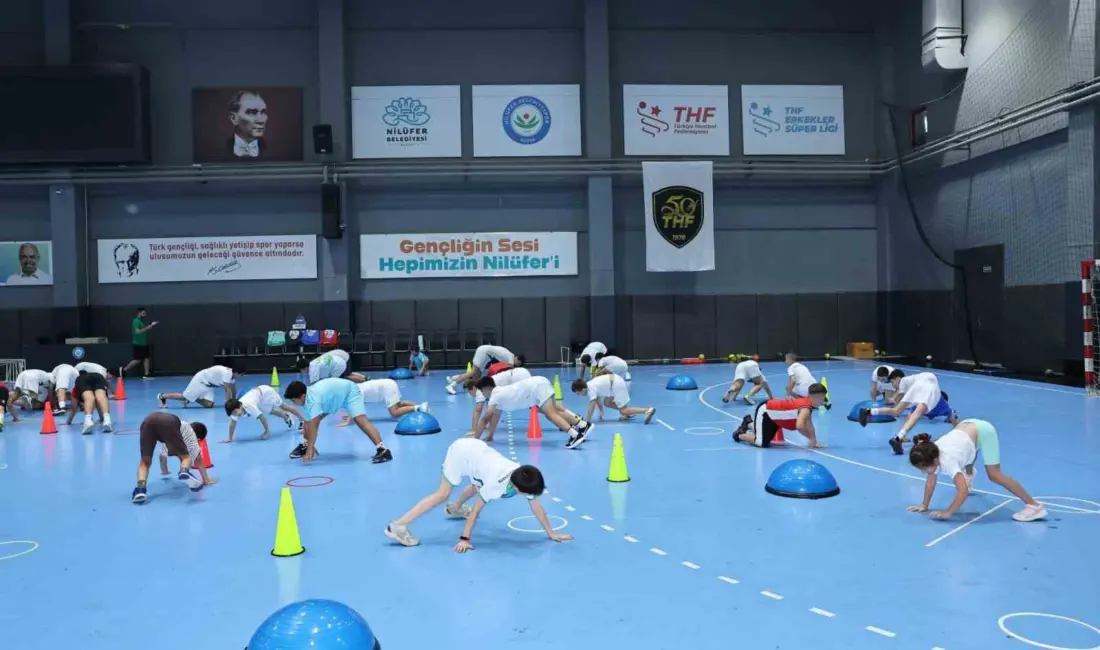 Nilüfer Belediyespor ve Türkiye Hentbol Federasyonu iş birliğiyle hayata geçirilen