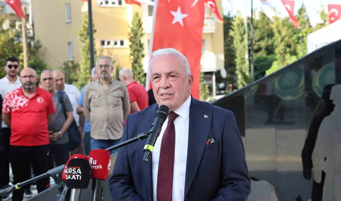 Bursa (İHA) Nilüfer Belediyesi, 30 Ağustos Zafer Bayramı’nda 103 şehidin