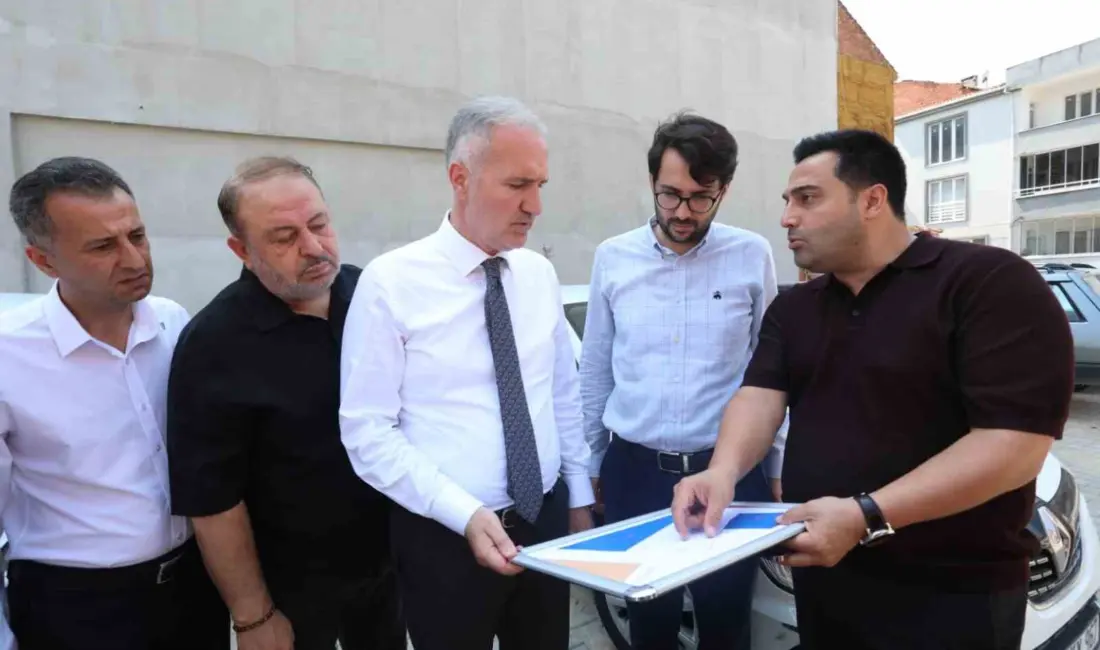 İnegöl Belediyesi, Orhaniye Mahallesi Türker ve Hatay Sokaklar arasında kalan