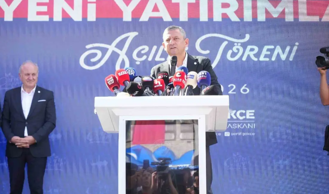 Yeni Parti Genel Başkanı Özgür Özel, “Biz bu milletin önünde