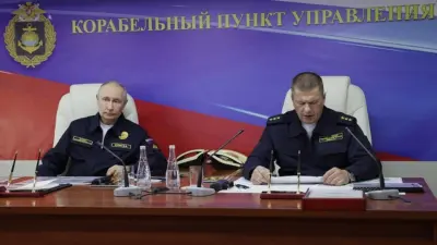 Rusya Devlet Başkanı Vladimir Putin, Rusya Deniz Kuvvetleri Pasifik Filosu’nun
