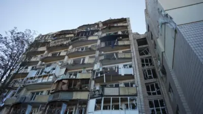 Rusya’nın Ukrayna’nın başkenti Kiev’e düzenlediği füze ve İHA saldırısında 12