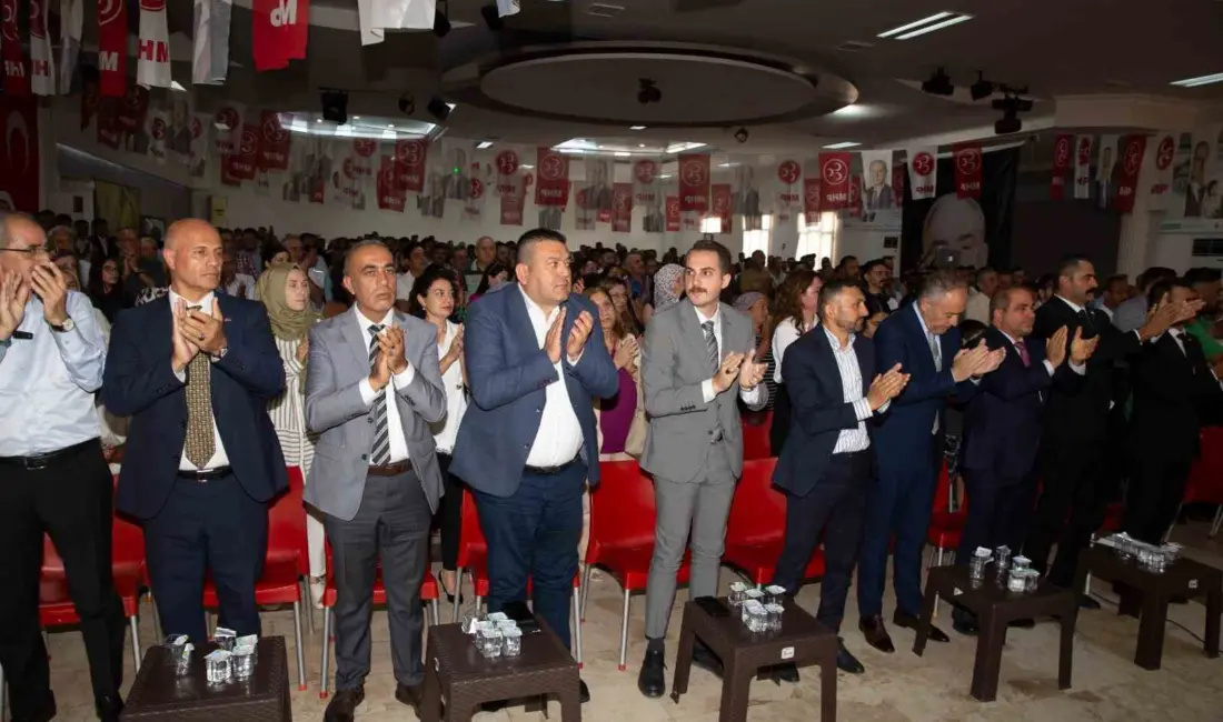 MHP Sarıgöl İlçe Başkanlığı kongresinde Ahmet Serdar Dikmen, MHP Sarıgöl