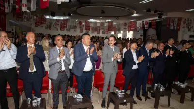MHP Sarıgöl İlçe Başkanlığı kongresinde Ahmet Serdar Dikmen, MHP Sarıgöl