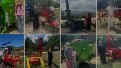 Sinop'ta KDAKP kapsamında 334 üreticiye 65 milyon TL hibe desteği