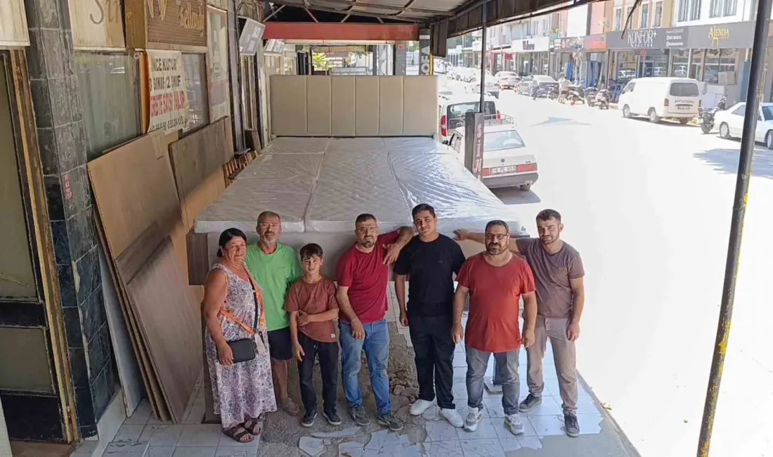 Bursa’nın İnegöl ilçesinde mobilya sektöründe sıra dışı bir projeye daha
