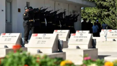 KKTC Cumhurbaşkanı Tufan Erhürman, Taşkent Katliamının yıl dönümünde düzenlenen törende