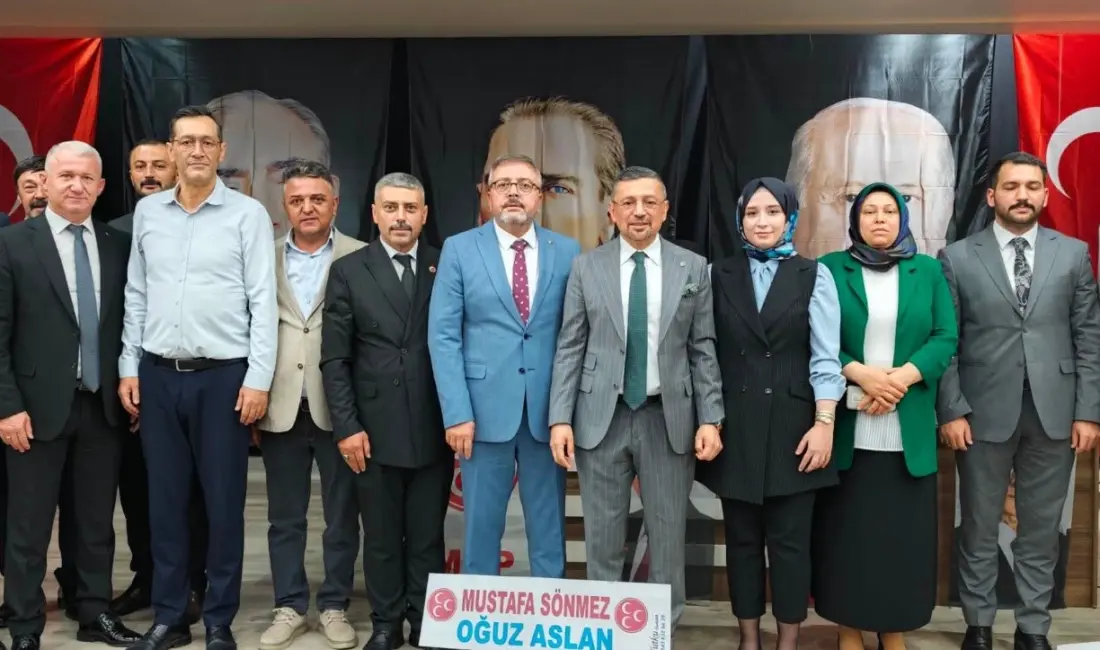 Kütahya’nın Tavşanlı ilçesinde Milliyetçi Hareket Partisi (MHP) 15. Olağan Kongresi,