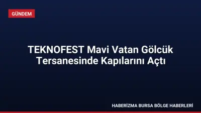 TEKNOFEST Mavi Vatan, Gölcük Tersanesi'nde başladı. Emniyet, Jandarma ve Sahil