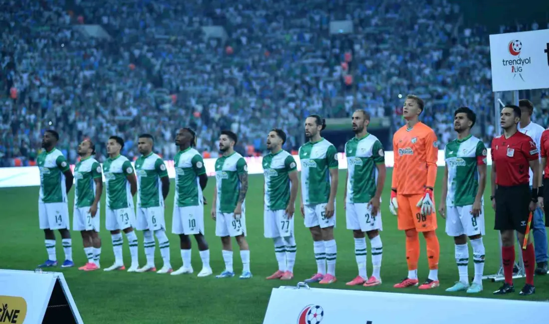 Trendyol 1. Lig’in 2. haftasında Bursaspor, sahasında karşılaştığı Iğdır FK’yı