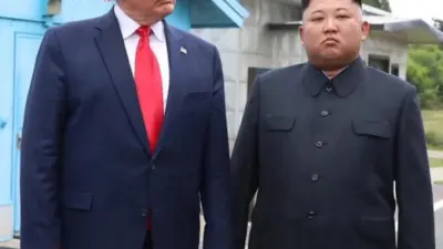 ABD Başkanı Donald Trump, Kuzey Kore liderli Kim Jong Un