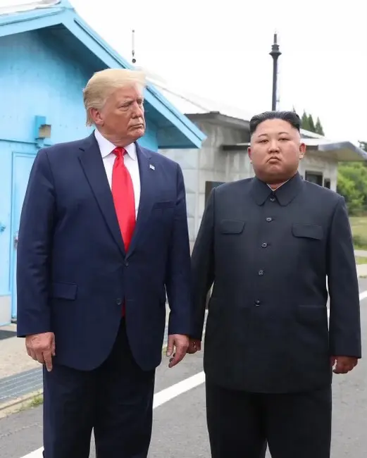 ABD Başkanı Donald Trump, Kuzey Kore liderli Kim Jong Un