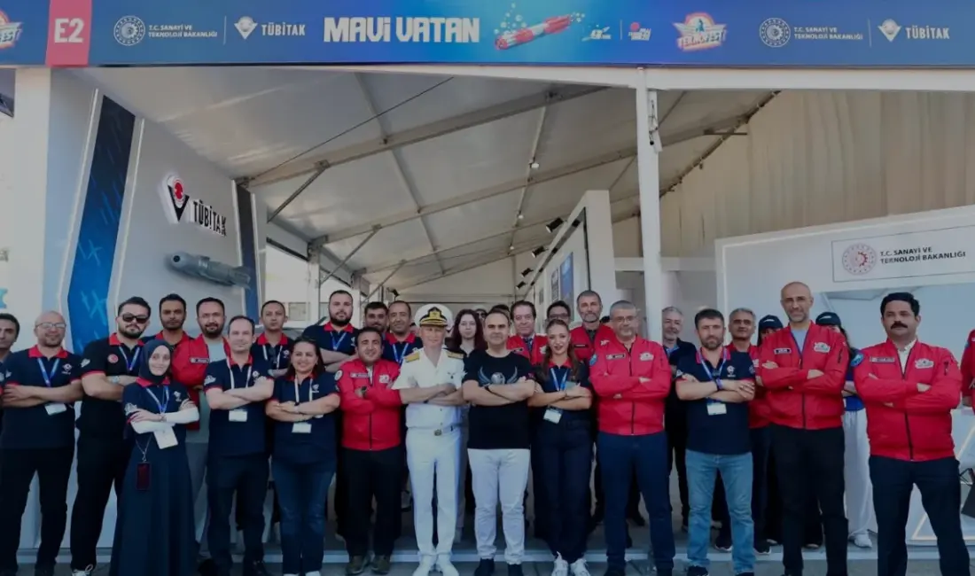 TÜBİTAK, Gölcük'te düzenlenen TEKNOFEST Mavi Vatan'da MÜREN Sualtı Savaş Yönetim