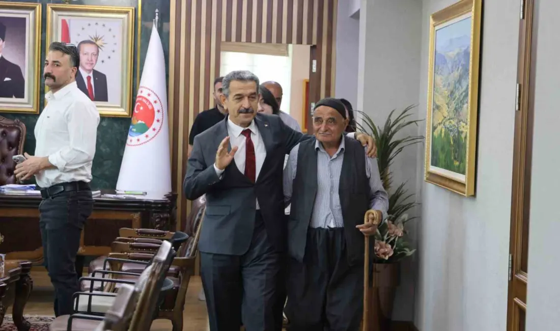 Şırnak Valisi Birol Ekici, vatandaşların talep, sorun ve önerilerini doğrudan