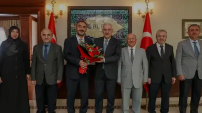 İl Müftüsü Yavuz Selim Karabayır ve beraberindeki heyet, Mevlid-i Nebi
