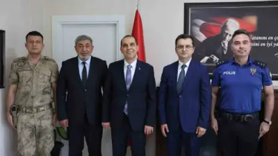 Iğdır Valisi M. Fırat Taşolar, Karakoyunlu Kaymakamı İlhan Kayaş’a hayırlı