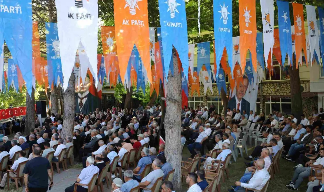 AK Parti Yahyalı İlçe Başkanlığı tarafından düzenlenen İlçe Danışma Meclisi