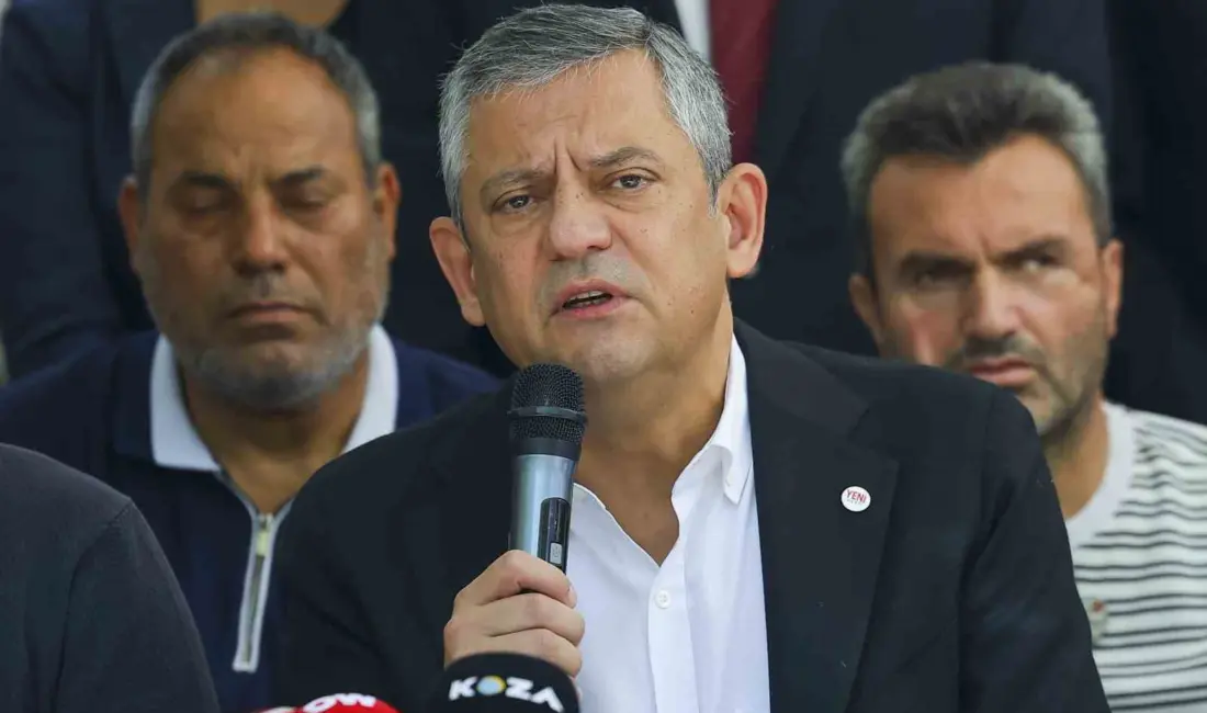YENİ Parti Genel Başkanı Özgür Özel, “Biz silahların tamamen susmasını,