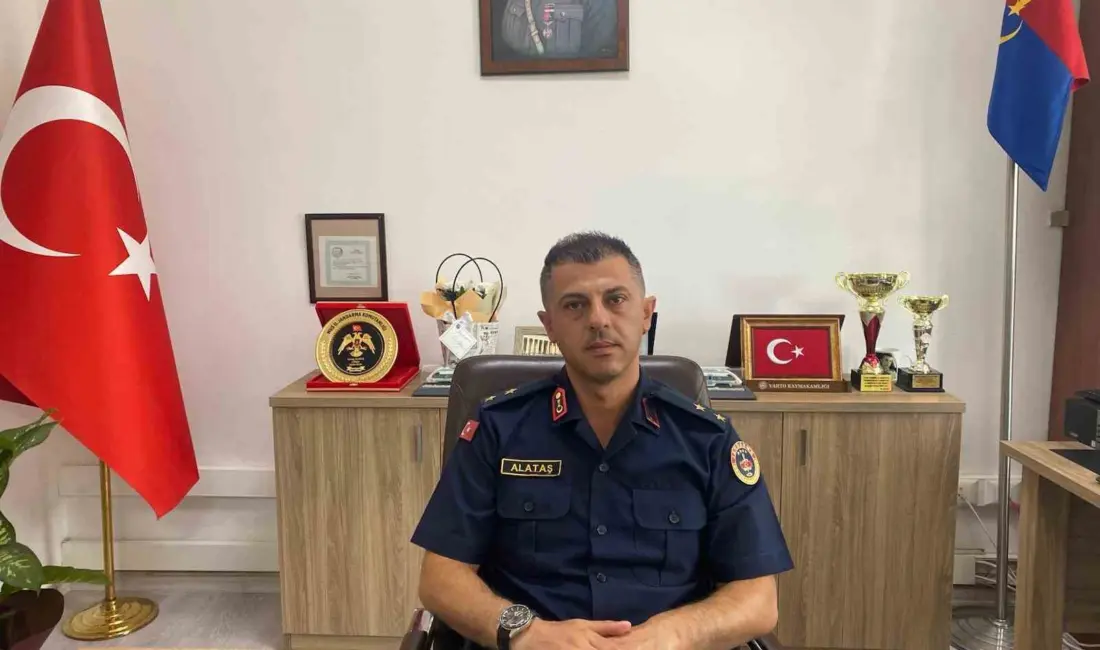 Bursa Yenişehir İlçe Jandarma komutanlığına Üsteğmen Hasan Alataş atandı. Yenişehir