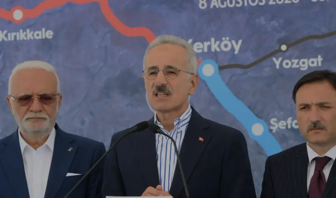 Yerköy-Kayseri YHT hattında fiziki ilerleme %53'e ulaştı. Ankara-Kayseri arası 1
