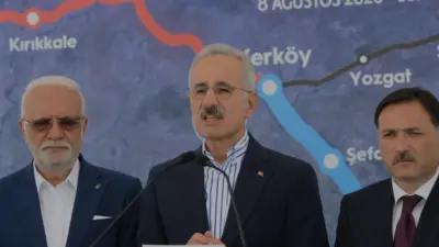 Yerköy-Kayseri YHT hattında fiziki ilerleme %53'e ulaştı. Ankara-Kayseri arası 1