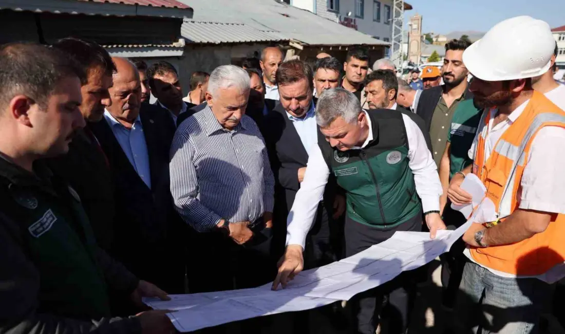 Türkiye’nin 27. ve son Başbakanı Binali Yıldırım, Erzincan’ın Otlukbeli ilçesinde