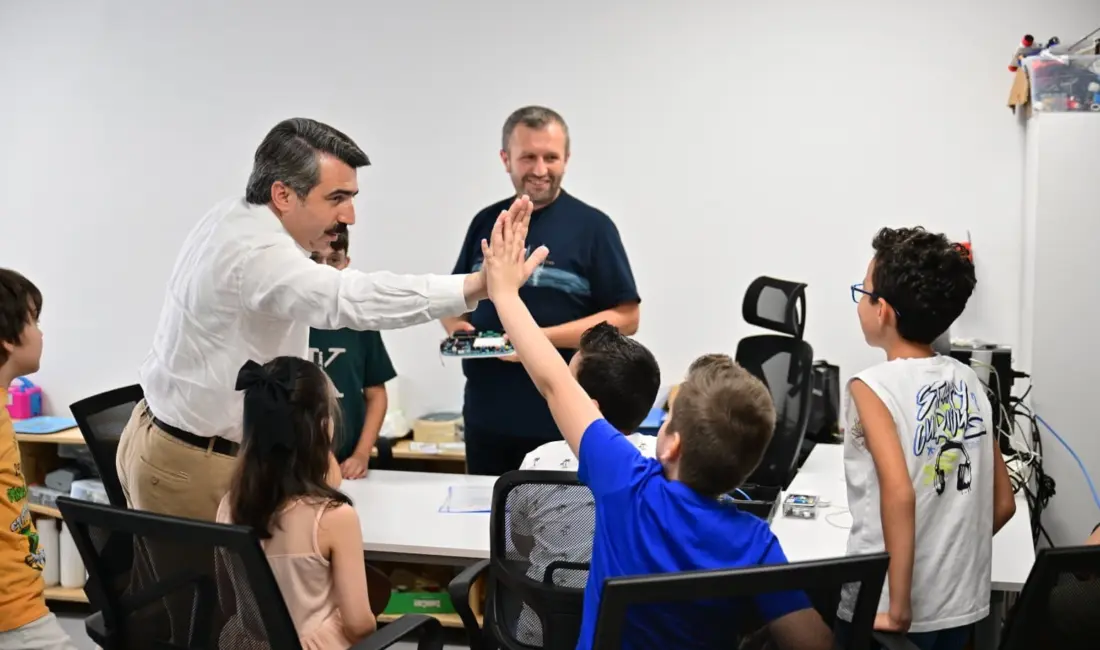 Yıldırım Belediyesi, Molla Yegan Çocuk Üniversitesi Yaz Okulu’nun ikinci dönem