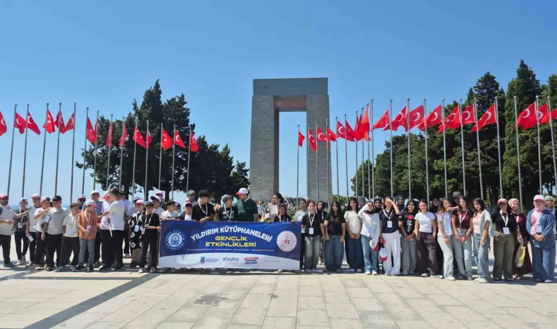 Yıldırım Belediyesi, gençleri Çanakkale’nin tarihi ve manevi atmosferiyle buluşturdu. Yıldırım