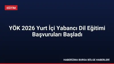 YÖK, akademik personelin yabancı dil becerilerini geliştirmek amacıyla başlattığı programın
