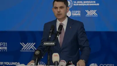 Bakan Murat Kurum, YÖK'ün COP31'in akademik elçisi olduğunu duyurdu. Üniversiteler