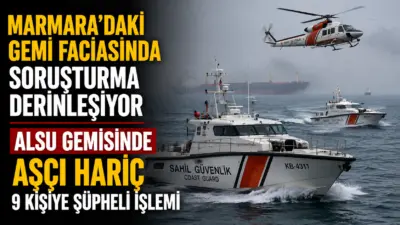 Marmara Denizi'nde Silivri açıklarında kuru yük gemisi 'Tuğberk İmamoğlu'nun batmasıyla