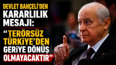 MHP Genel Başkanı Devlet Bahçeli, son dönemde kamuoyuna sunulan bazı