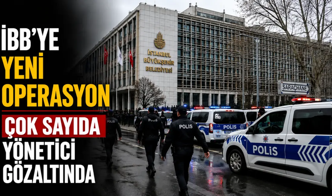 İstanbul Cumhuriyet Başsavcılığı tarafından yürütülen adli soruşturma kapsamında bu sabah