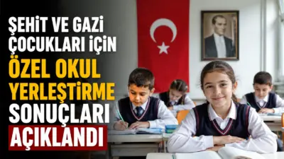 Şehit ve gazi çocukları ile devlet korumasındaki öğrencilerin özel okullara