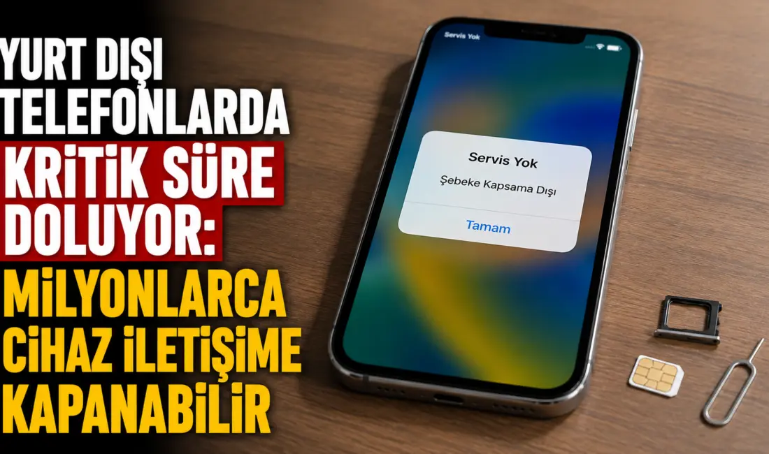 Türkiye'de yüksek IMEI kayıt harçları nedeniyle yurt dışından temin edilen