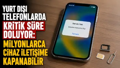 Türkiye'de yüksek IMEI kayıt harçları nedeniyle yurt dışından temin edilen